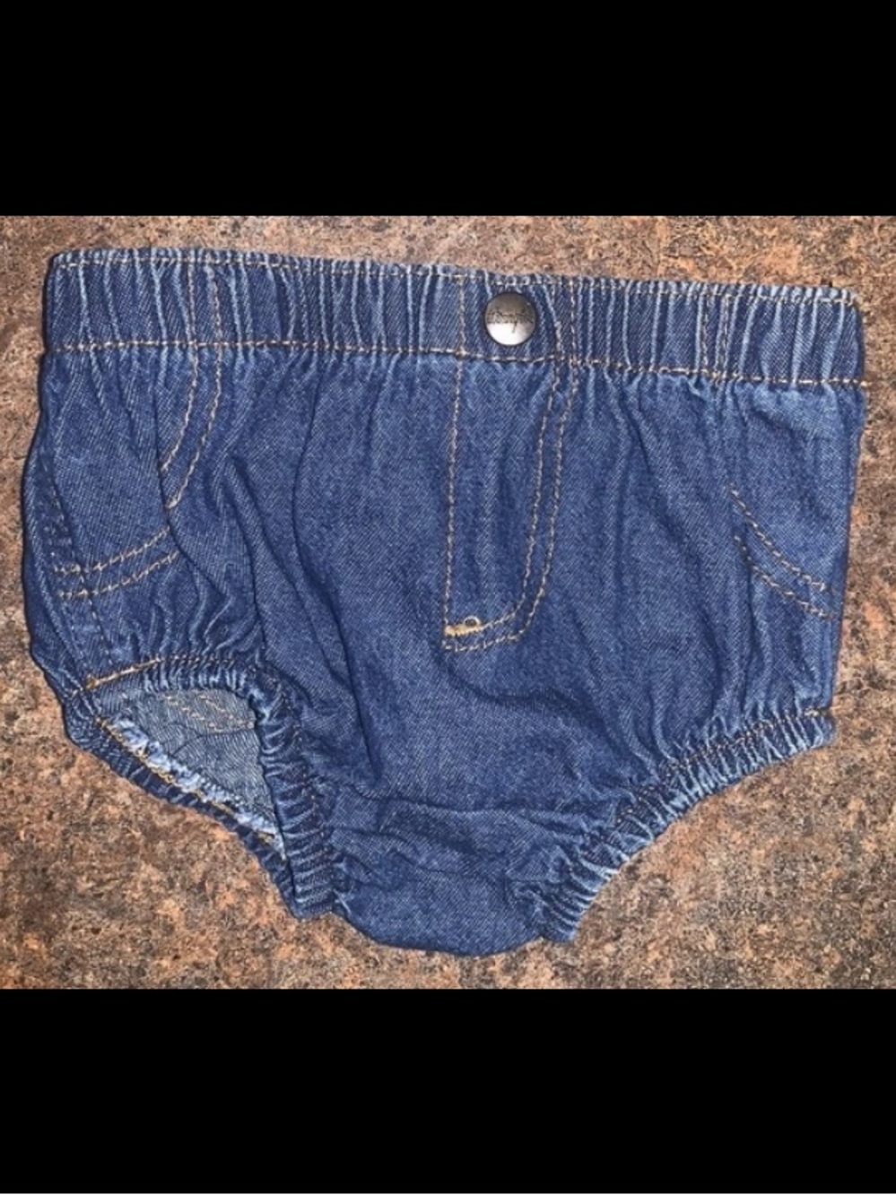 Wrangler® Baby Boys Denim Diaper Cover 6 Months